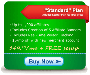 Affiliate Program Hosting Standard