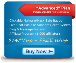 Shopping Cart Hosting Advanced