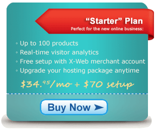 Shopping Cart Hosting Starter